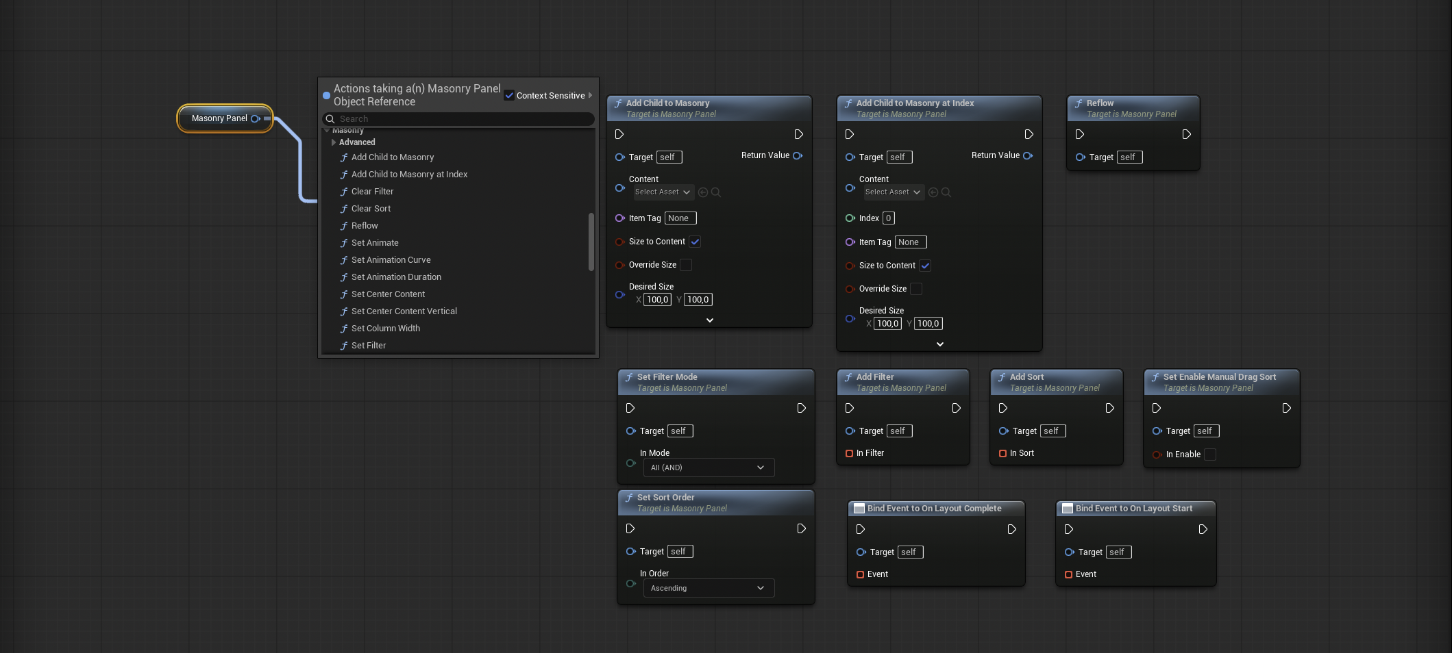 Blueprint Support